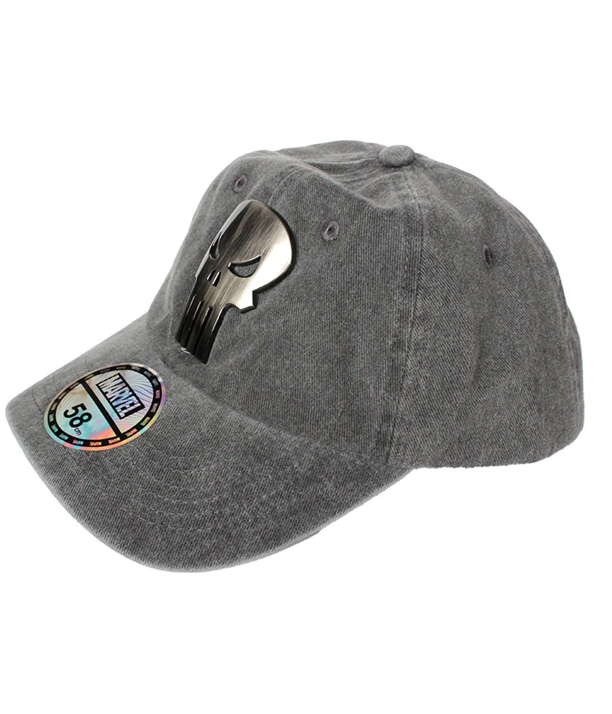 Punisher Baseball Cap Grungy Skull