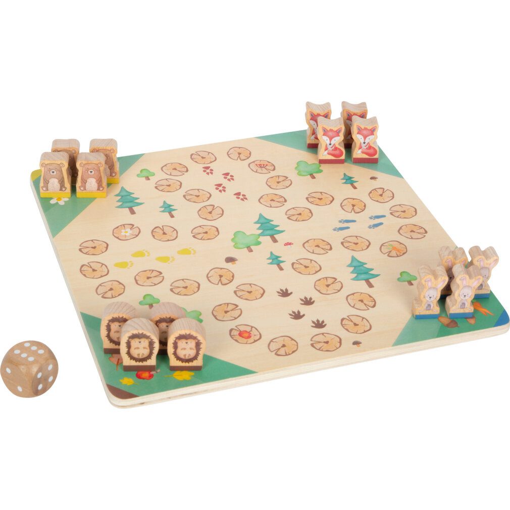 Small Foot Spiel Ludo Tiere