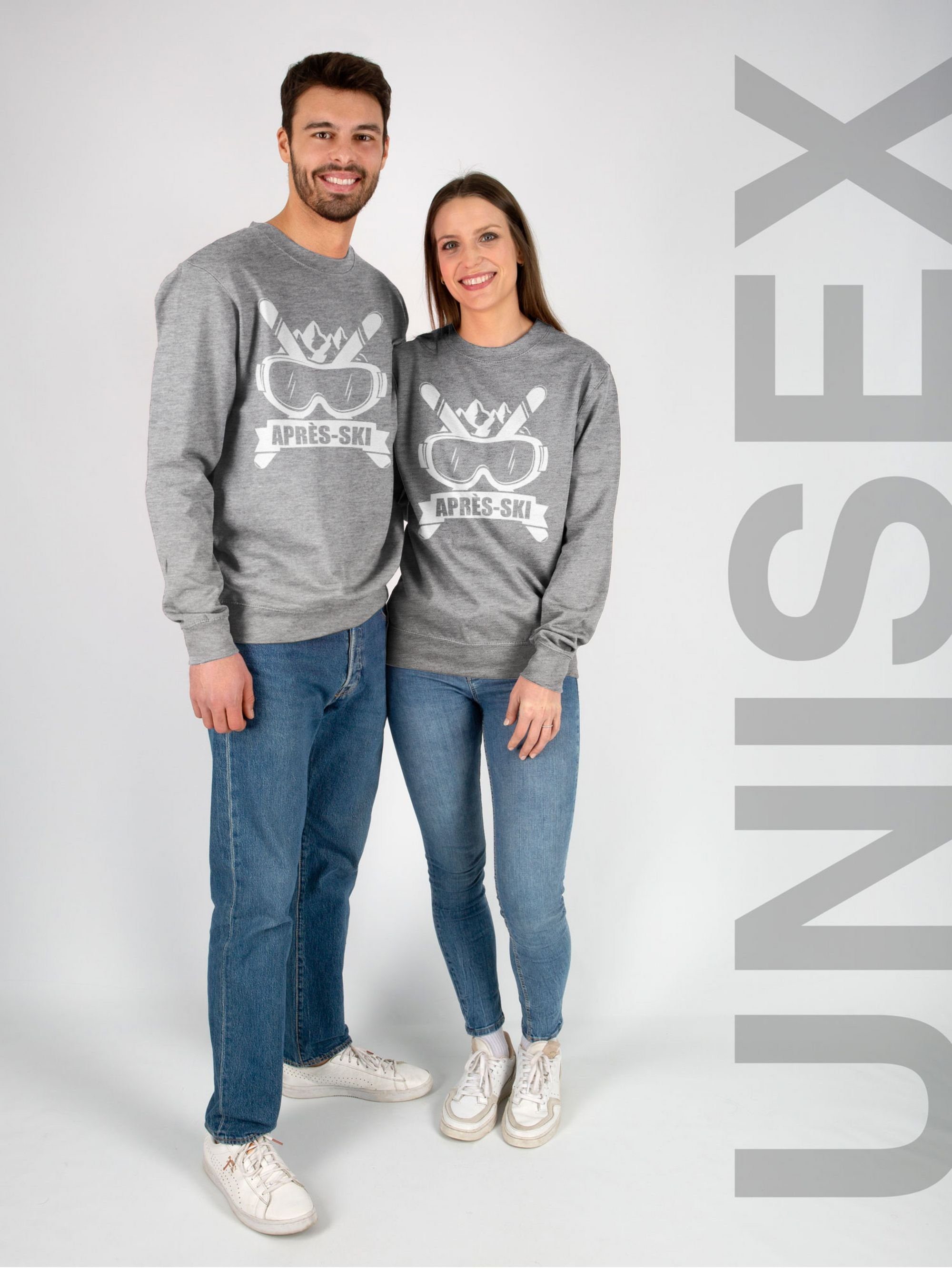 Shirtracer Sweatshirt Après-Ski Skibrille (1-tlg) Apres Ski Party