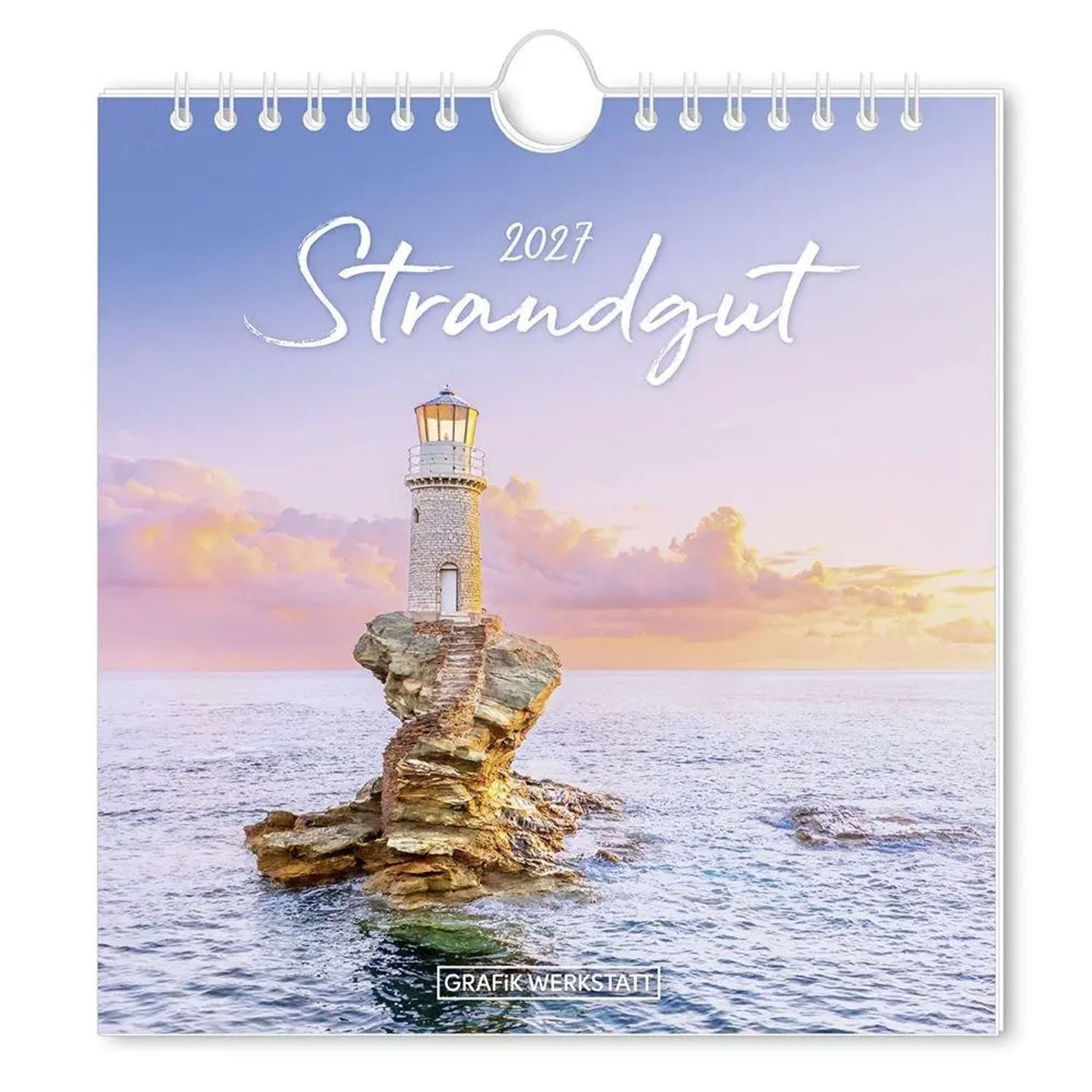 Grafik Werkstatt Wandkalender Postkartenkalender 2027 Strandgut