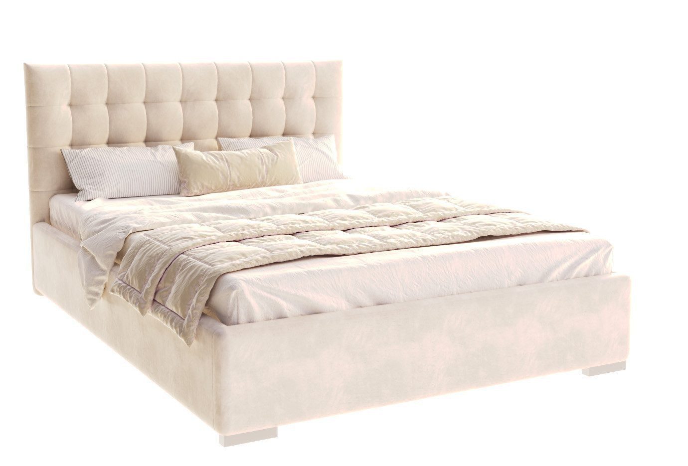 thematys Polsterbett Bett Stauraumbett aus Velours 120x200 140x200 160x200 günstig online kaufen