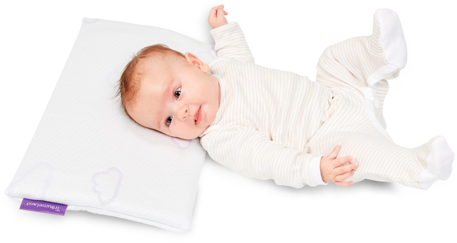 Träumeland Babykissen care WOLKE Babykopfkissen
