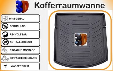 Trimak Auto-Fußmatte, Trimak Audi A4 B9 Kombi ab 2016 Kofferraummatte Kofferraumwanne