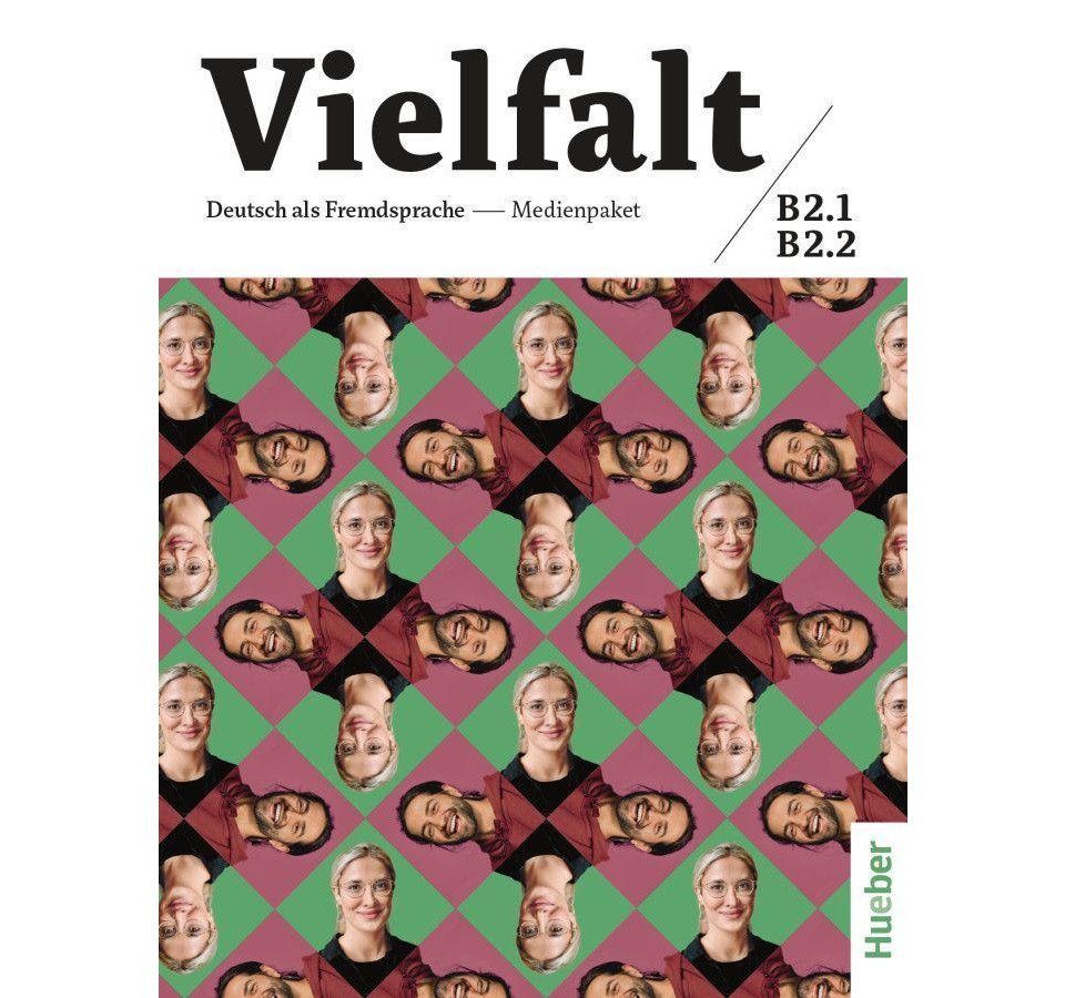 Hueber Verlag Hörspiel-CD Vielfalt B2.1 / B2.2, mit 1 Audio-CD, mit 1 DVD, mit 1 Audio-CD, mi...