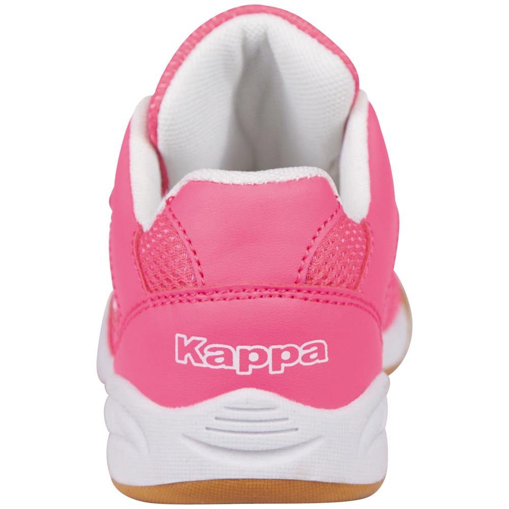 pink-white Kappa Hallenschuh Sohle nicht-färbender mit