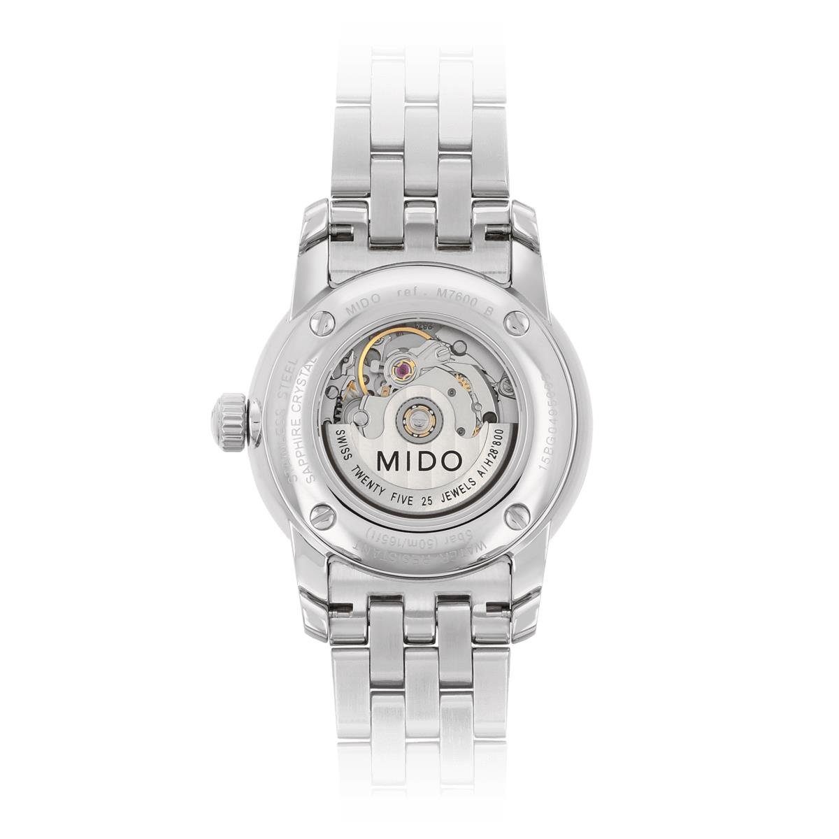 Mido Schweizer Uhr Mido Damen Uhr M76004151 Baroncelli Midnight Blue Lady, (1-tlg)