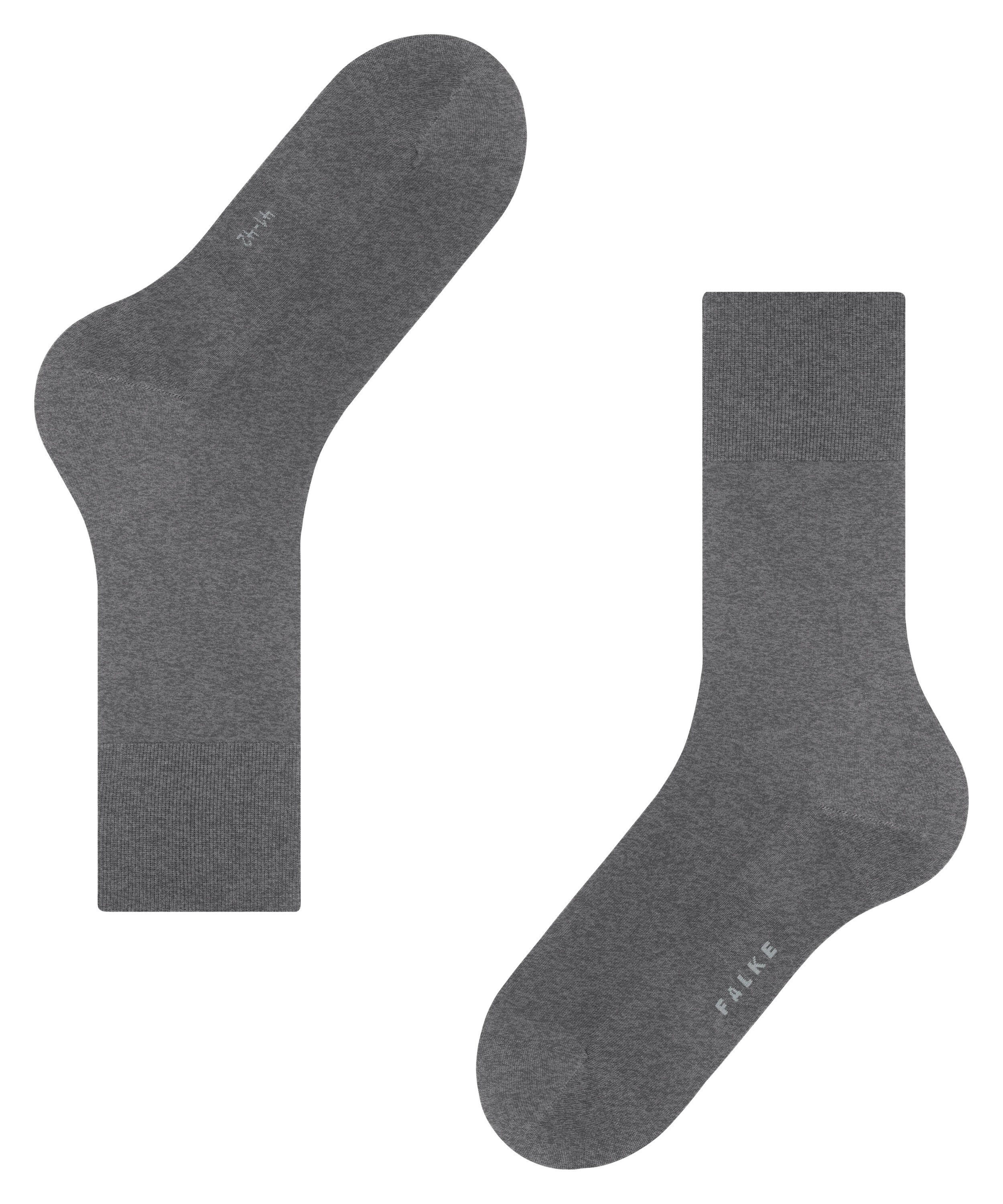 Socken greymel. (1-Paar) FALKE light ClimaWool (3216)