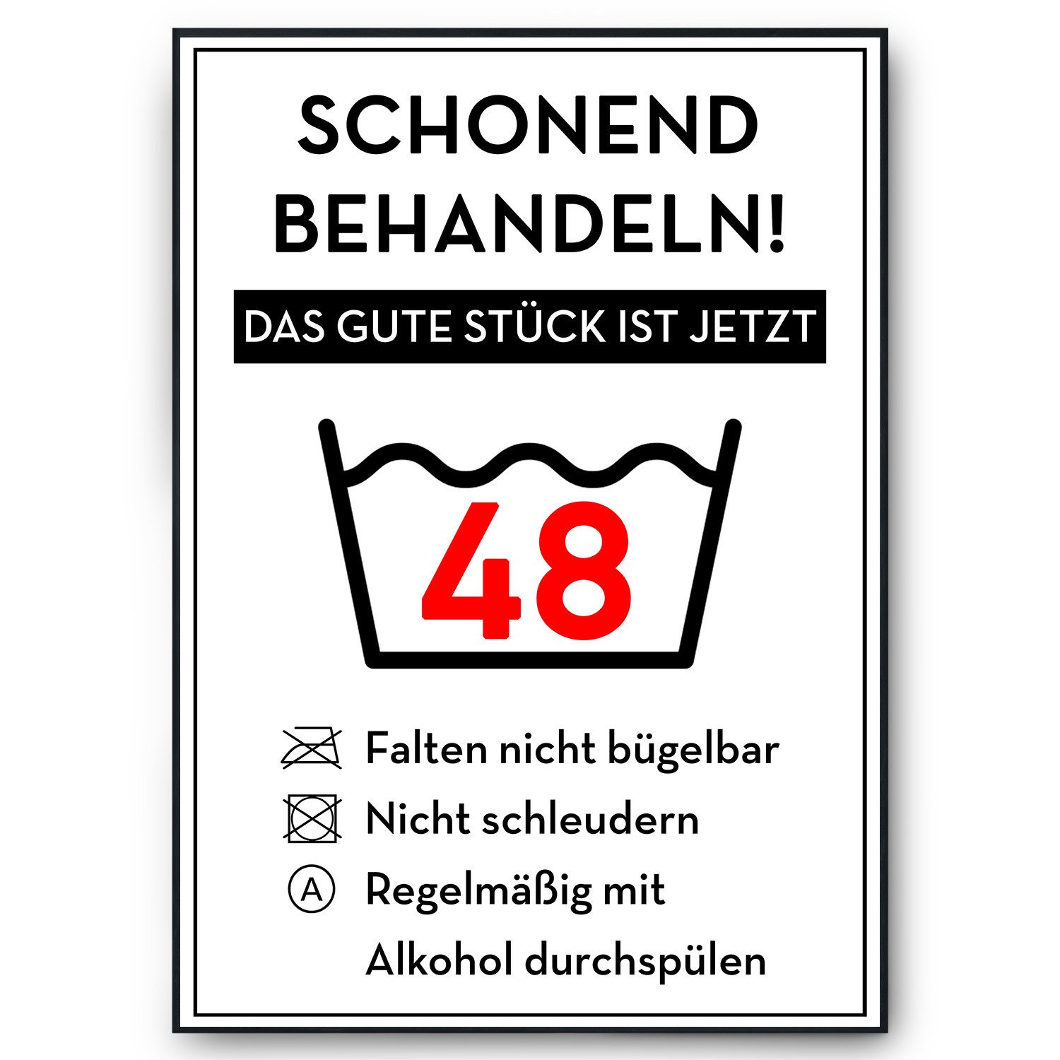 Tigerlino Poster Geburtstag Geschenk Urkunde Lustig günstig online kaufen
