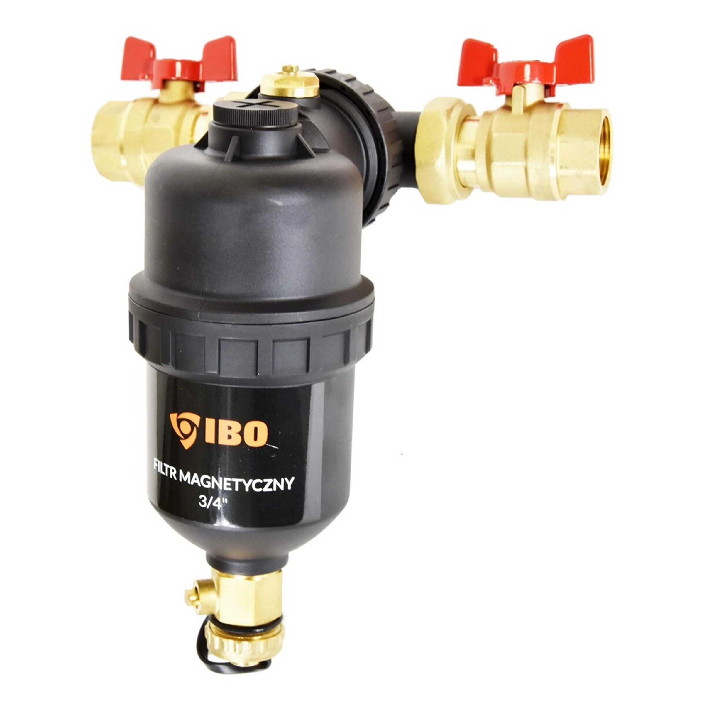 IBO Sanitär-Installationsset Magnetischer Wasserfilter IBO Filter I-003 / 3/4" Schlammabscheider, 1-St.