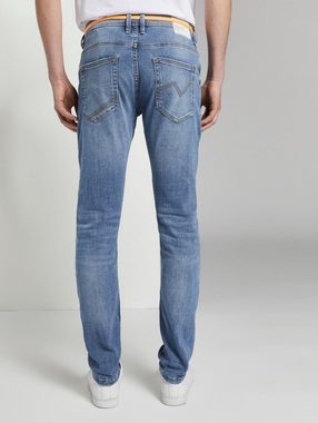 TOM TAILOR Denim Straight-Jeans Piers Slim Performance Stretch Effect