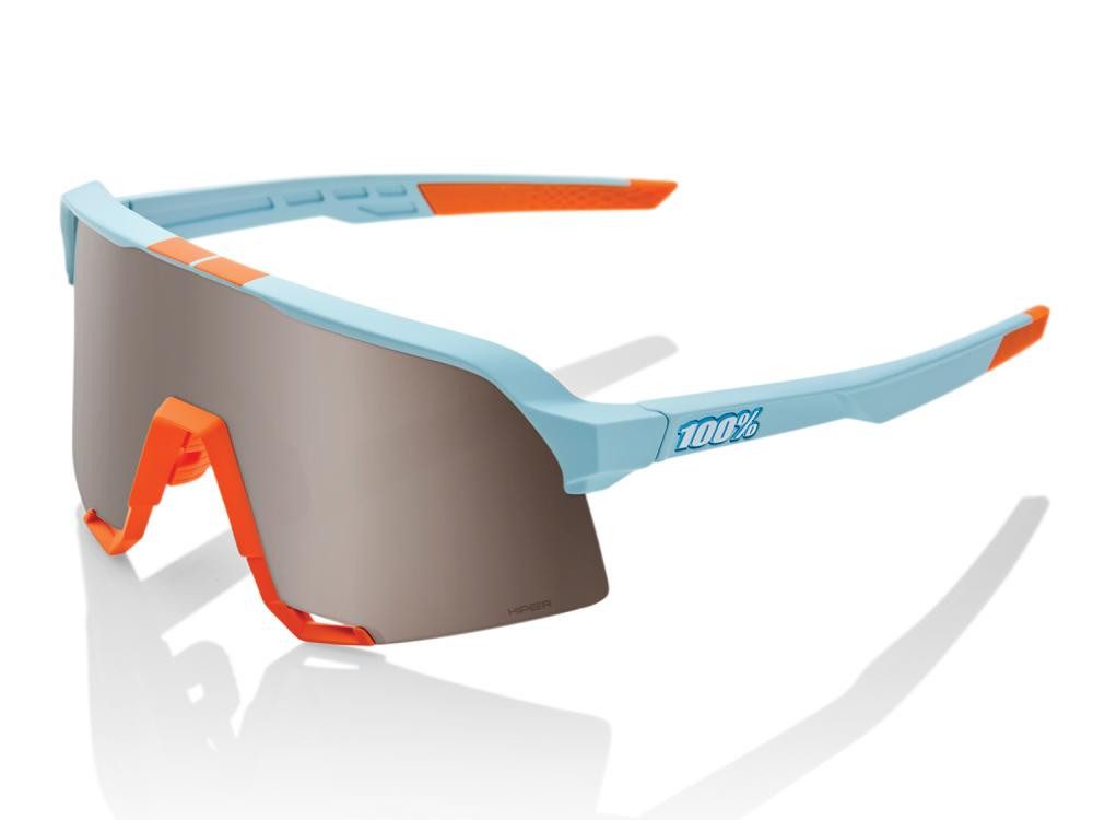 100% Sonnenbrille 100% S3 - HiPER Mirror Lens unis Soft Tact Two Tone - Performance Spor