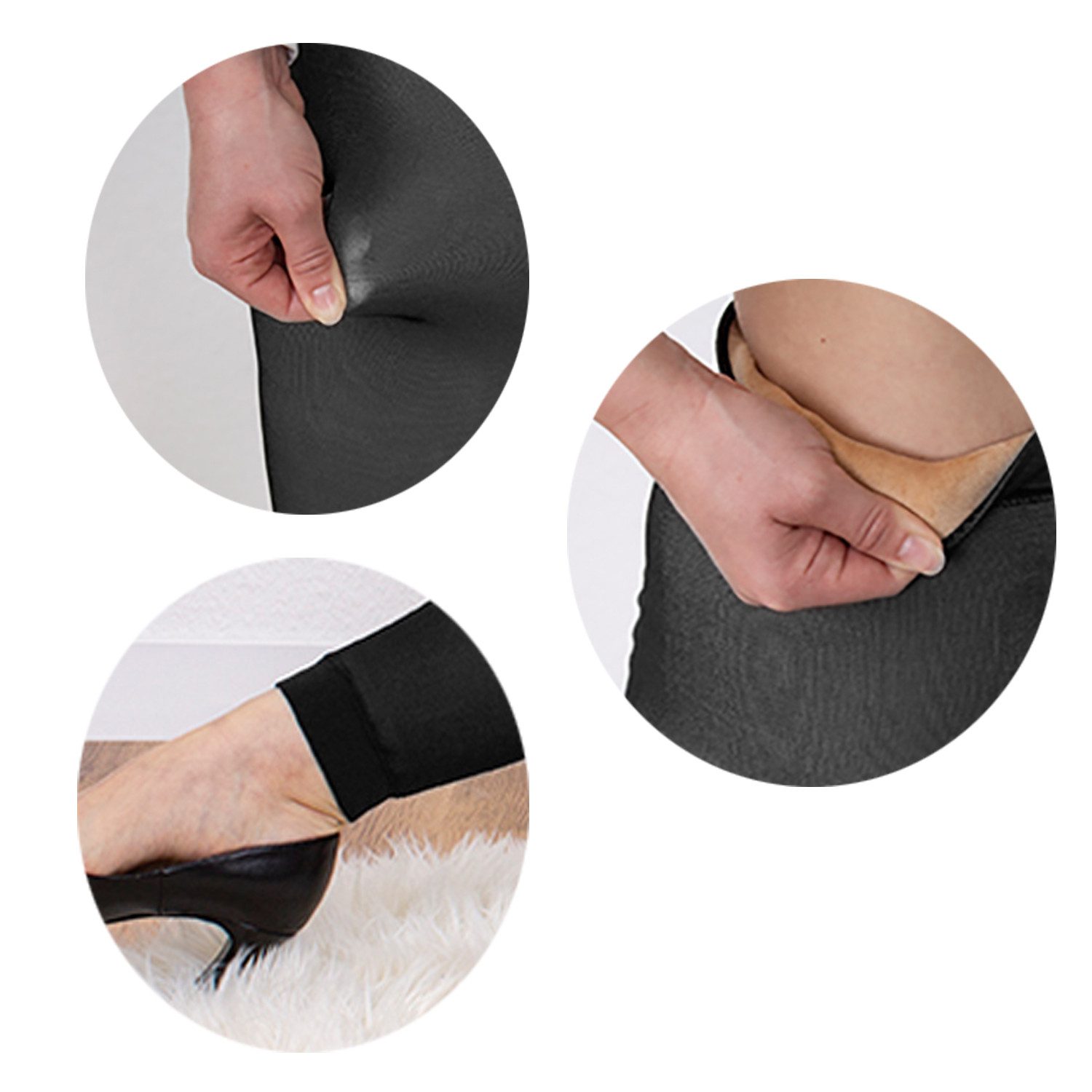 Mojawo Feinstrumpfleggings Da Thermo Leggings Laufhose Warm gefüttert Winte günstig online kaufen