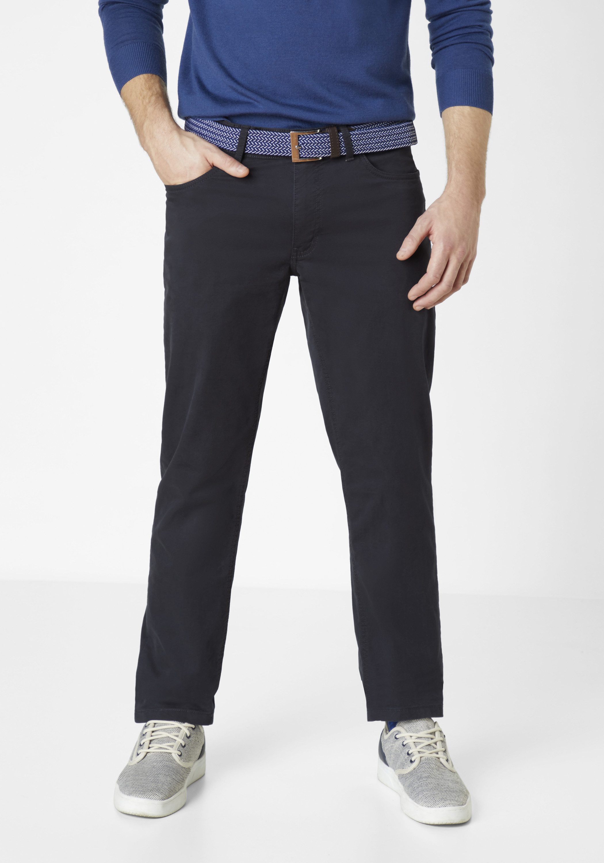 Redpoint Stoffhose MONTREAL Relaxed Fit 5-Pocket Hose mit elastischem Bund