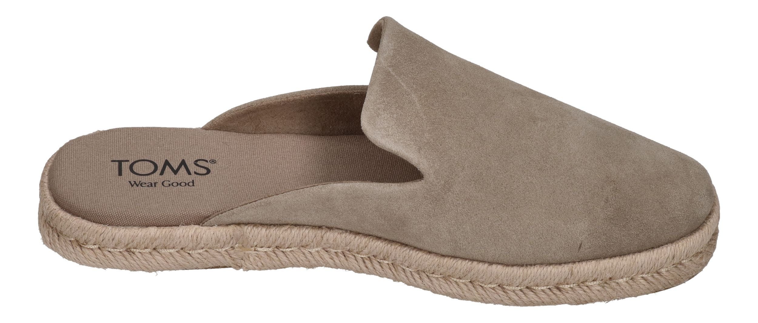 TOMS SANTIAGO MULE Espadrille Dune Suede