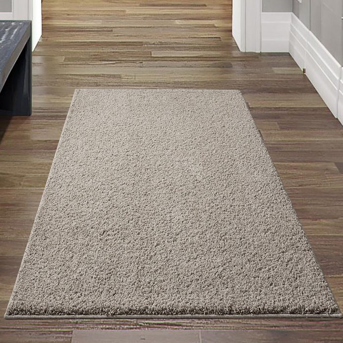 Teppich Shaggy Teppich Diele kuschlig warm & weich sand Teppich-Traum rechteckig Höhe: 30 mm