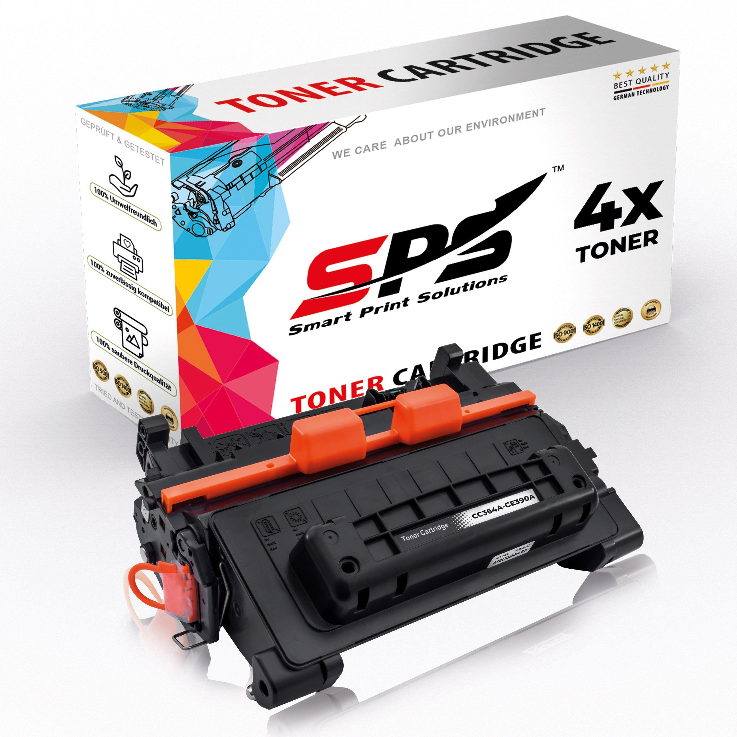 SPS Tonerkartusche Kompatibel für CC364A, Laserjet Pack) 64A P4000 (4er HP