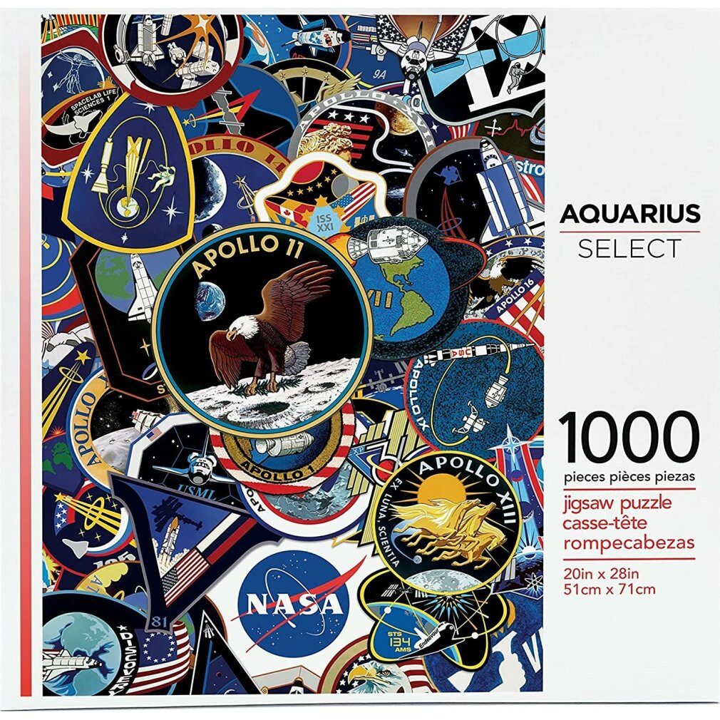 Aquarius Spiel Puzzle NASA Mission 51 x 71 cm 1000 Stücke