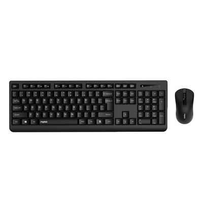 Rapoo X1700, Kabelloses Multi-Mode-Deskset, QWERTZ Tastatur- und Maus-Set