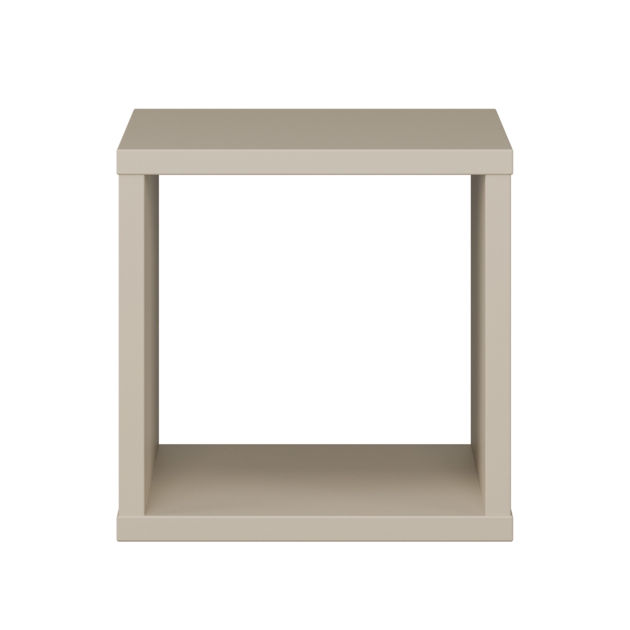 PREISBRECHER Regalwürfel MAURO, in Taupe - 38,2x38,3x32,9cm (BxHxT)