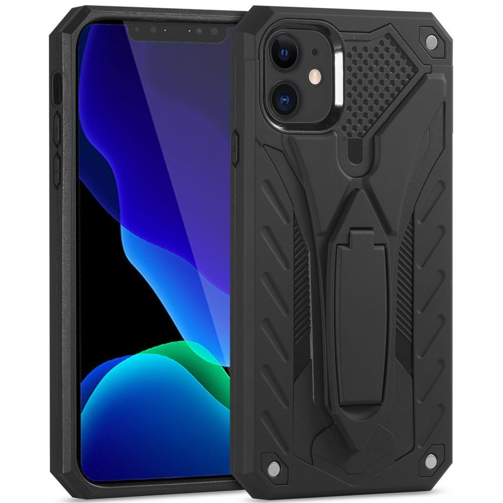 FITSU Handyhülle Hülle für Apple iPhone 11 Handyhülle Cover Case Handyschale 6,1 Zoll, Robuste Handyhülle Outdoor Case stabile Schutzhülle mit Eckenschutz