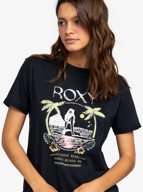 Roxy Print-Shirt Summer Fun - T-Shirt mit Loose Fit für Frauen