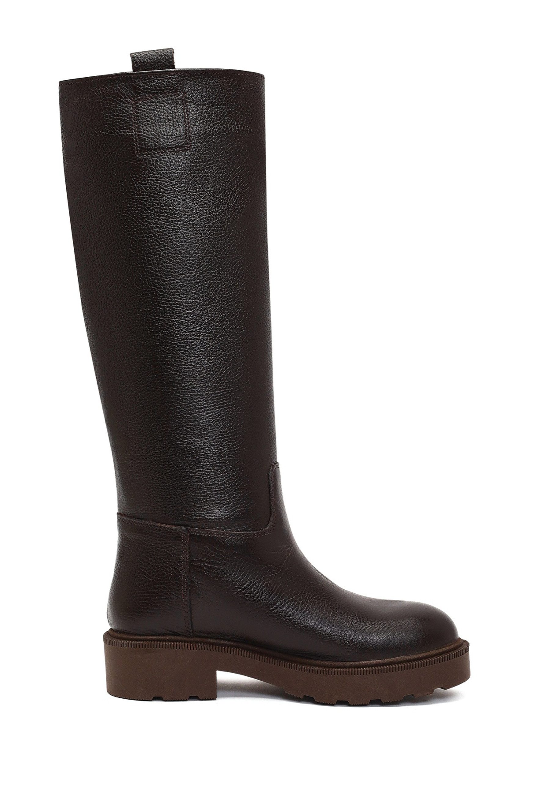 Derimod Stiefel aus Leder Bootsschuh Lederfutter, TPU Sohle, Absatz 4,5 cm günstig online kaufen