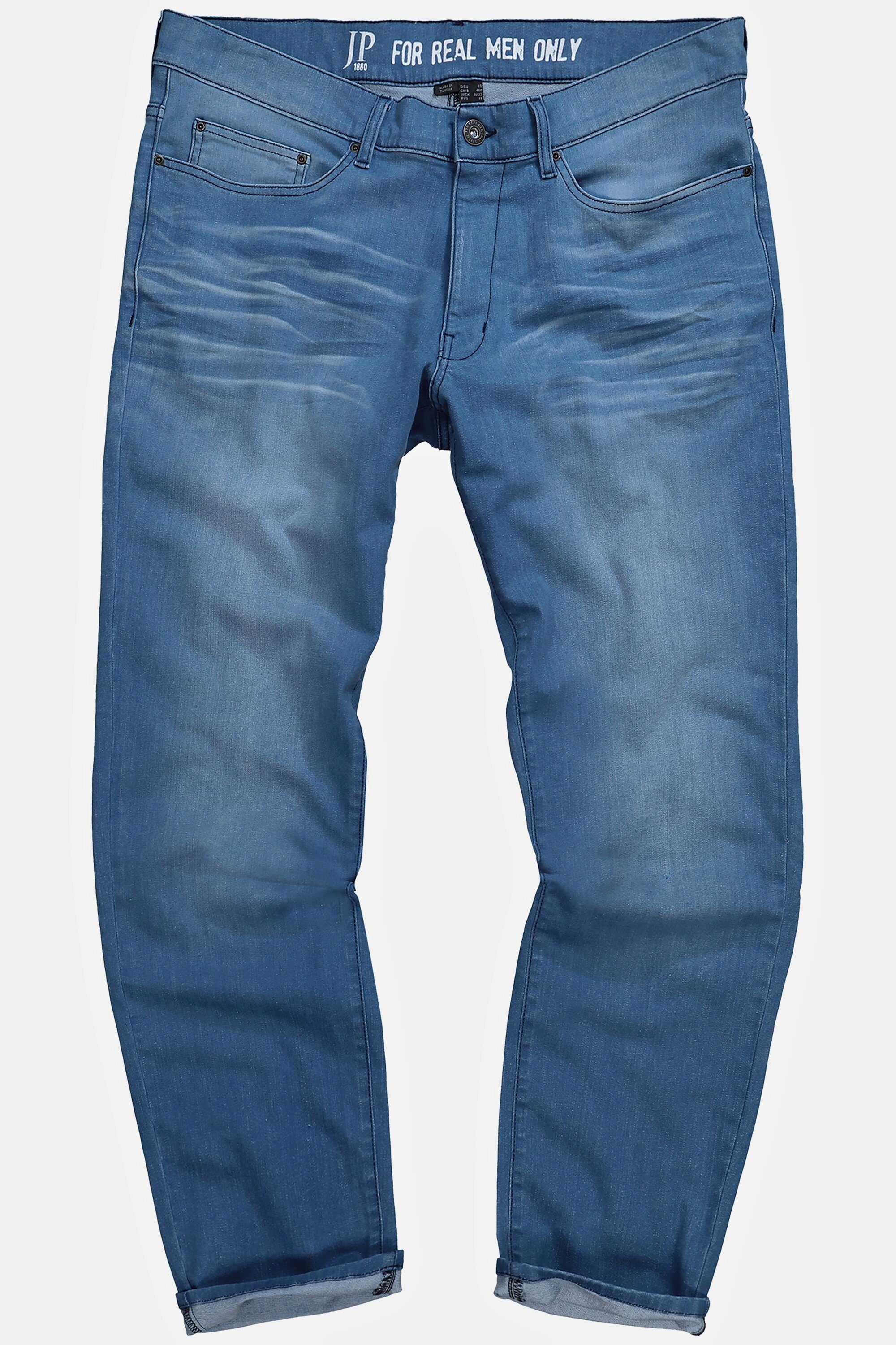 Vintage JP1880 Loose 5-Pocket-Jeans blue light Denim Tapered Jeans Look Fit