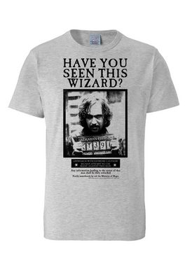LOGOSHIRT T-Shirt Harry Potter - Sirius Black - Wanted mit Sirius Black-Print