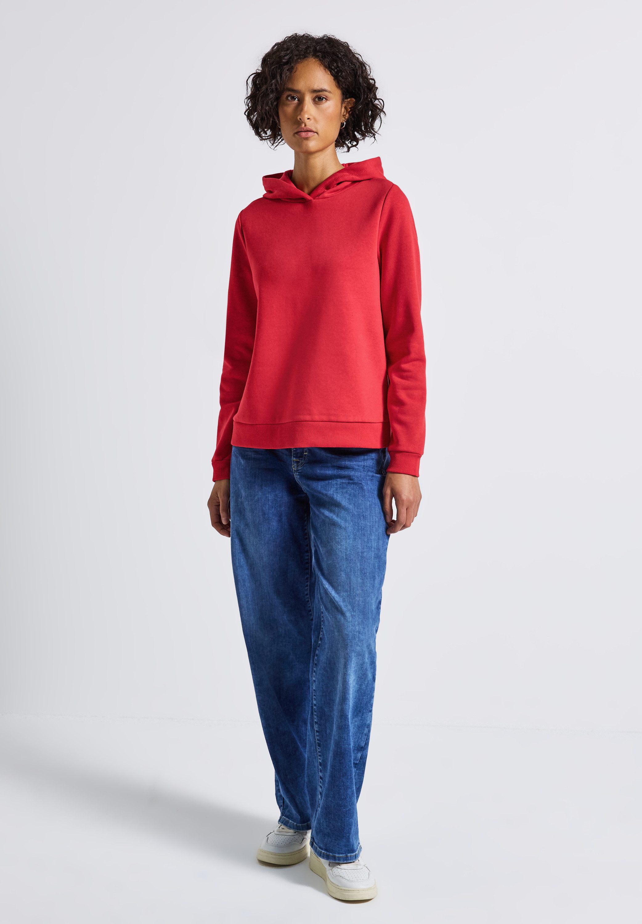STREET ONE Hoodie im soften Baumwoll-Mix