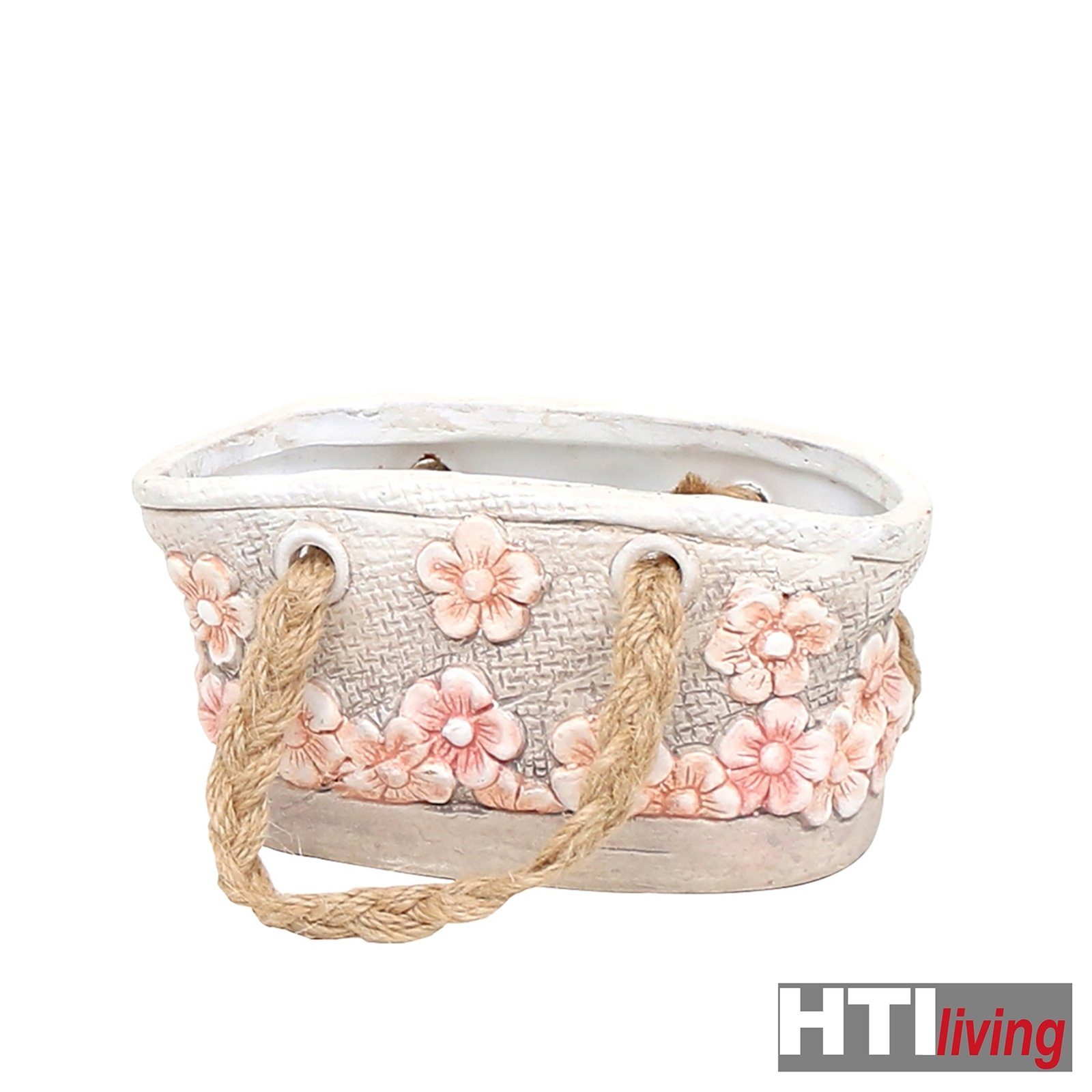HTI-Living Pflanzgefäß Keramik Tasche Pflanzkübel