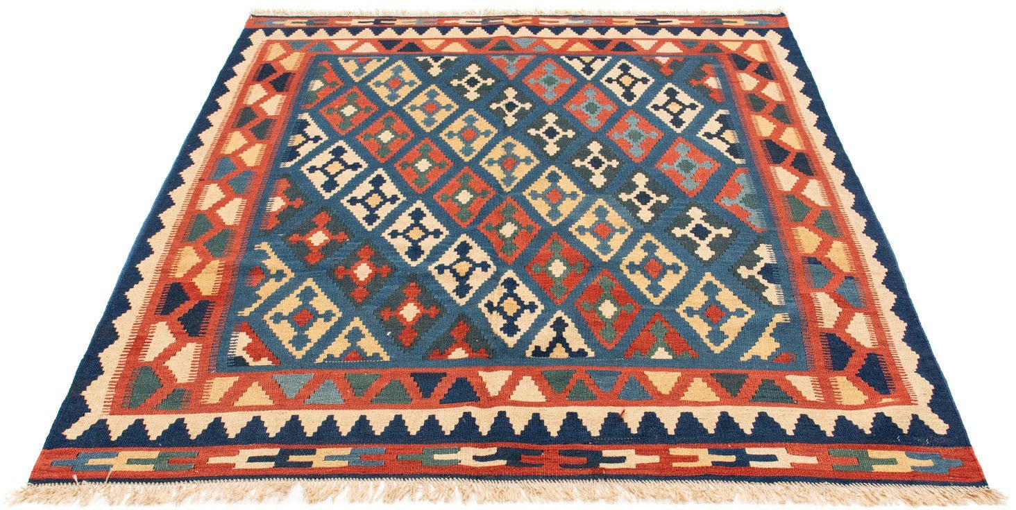 Wollteppich Hamadan Medaillon 126 x 80 cm, morgenland, rechteckig, Höhe: 10 mm, Handgeknüpft