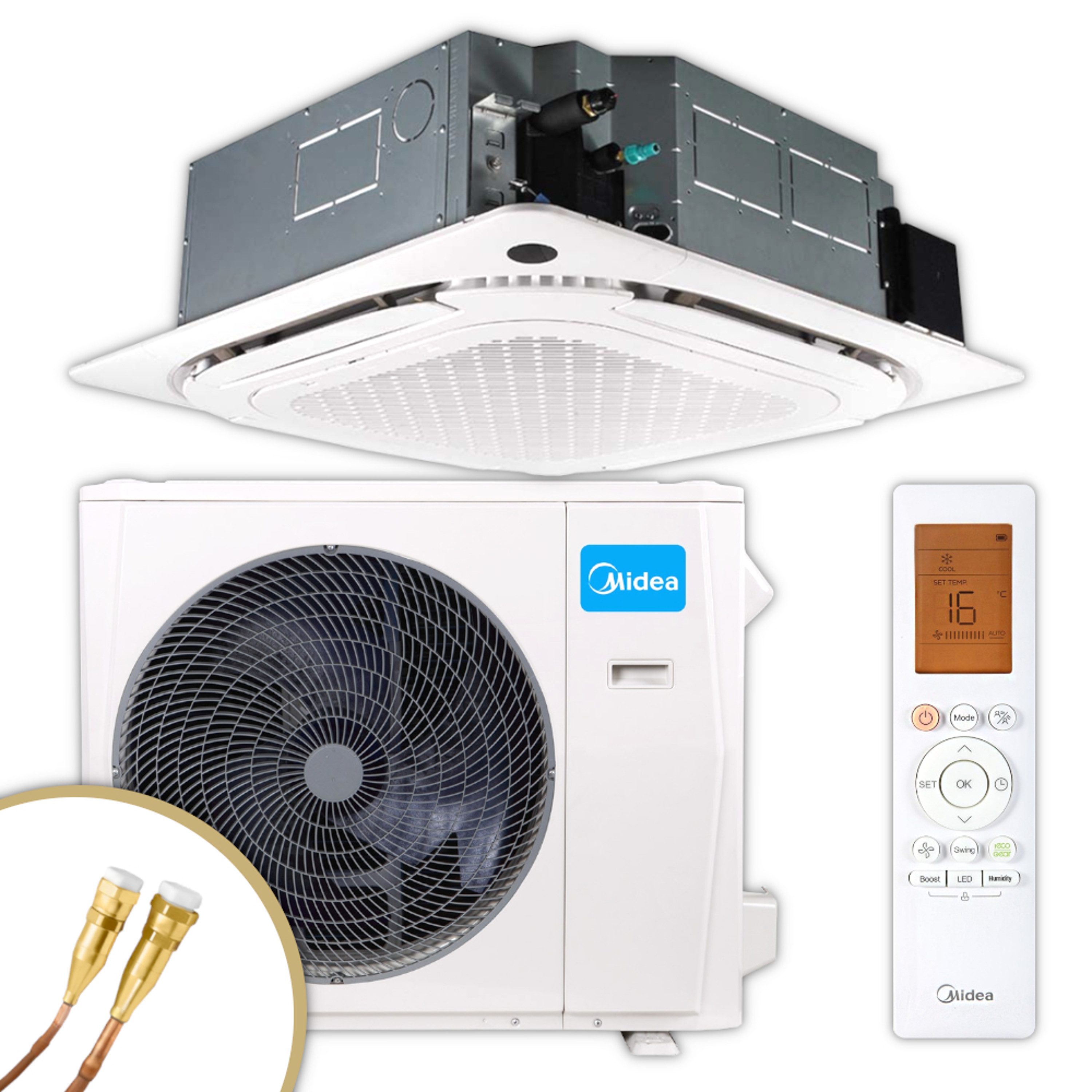 Midea Split-Klimagerät MCD1-36FNXD0-ME + MOD30-36HFN8-ME