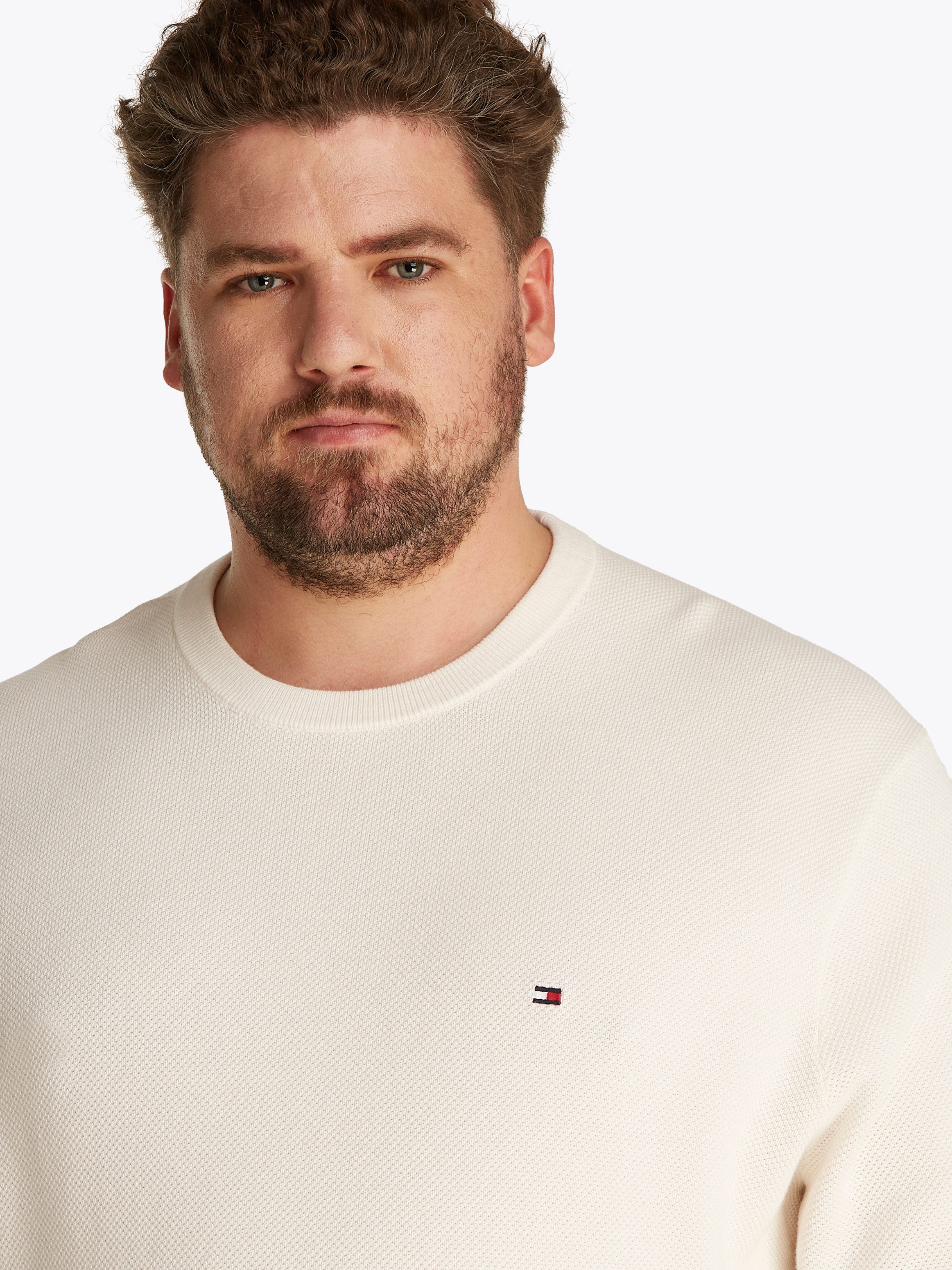 Tommy Hilfiger Big & Tall Rundhalspullover günstig online kaufen