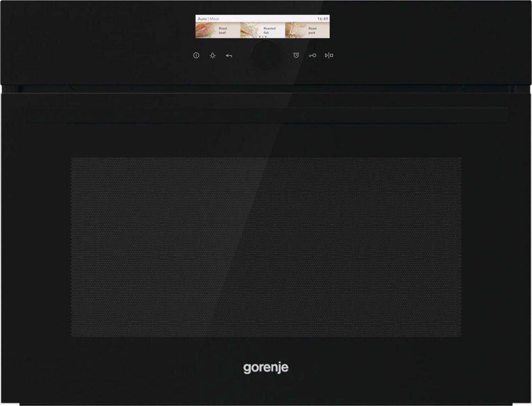 GORENJE Backofen mit Mikrowelle BCM 598 S17BG, Aqua-Reinigungsfunktion