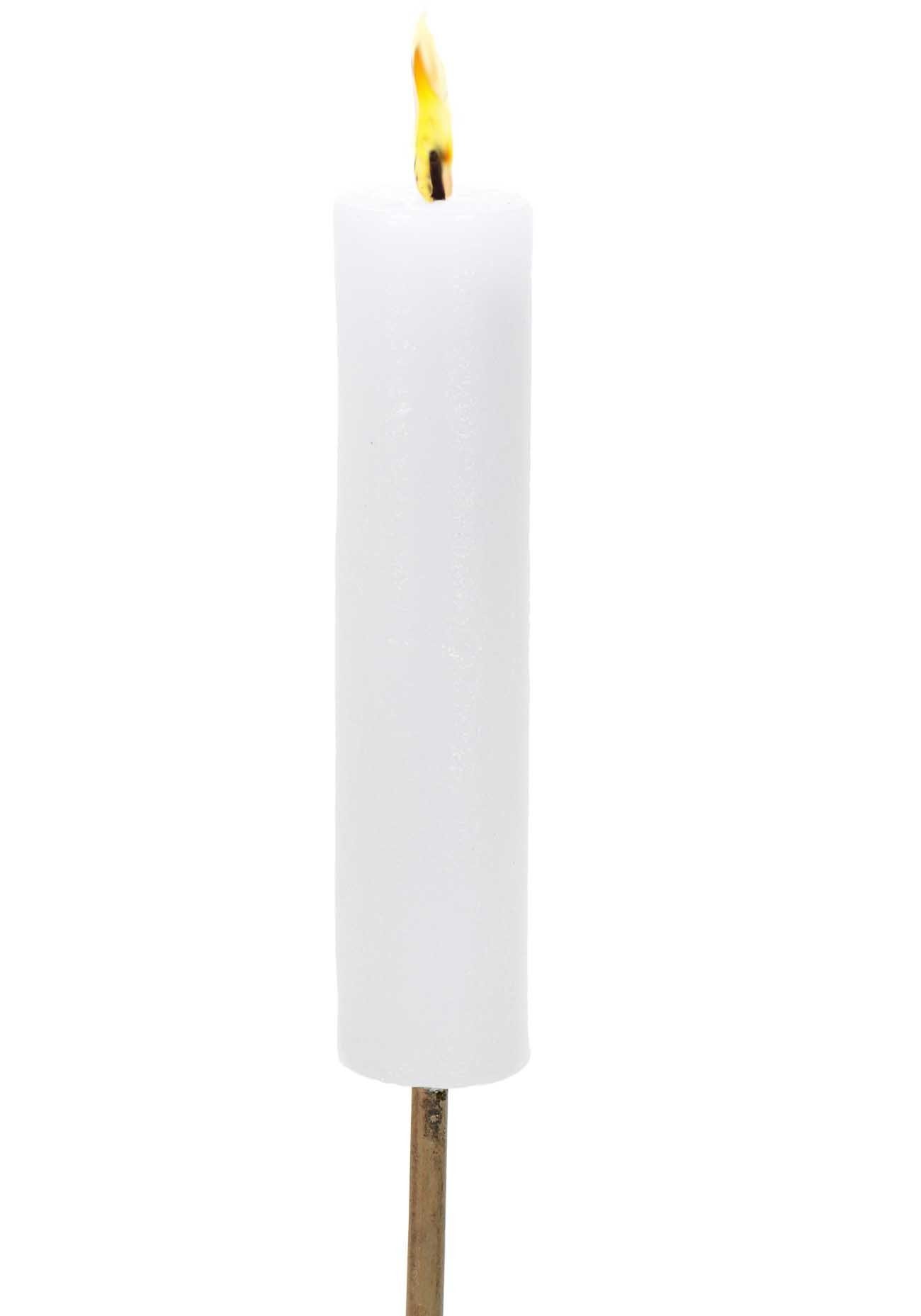 Bubble-Store Gartenfackel Gartenfackel mit Bambusstab, Kerze, Gartenfackel für Draußen