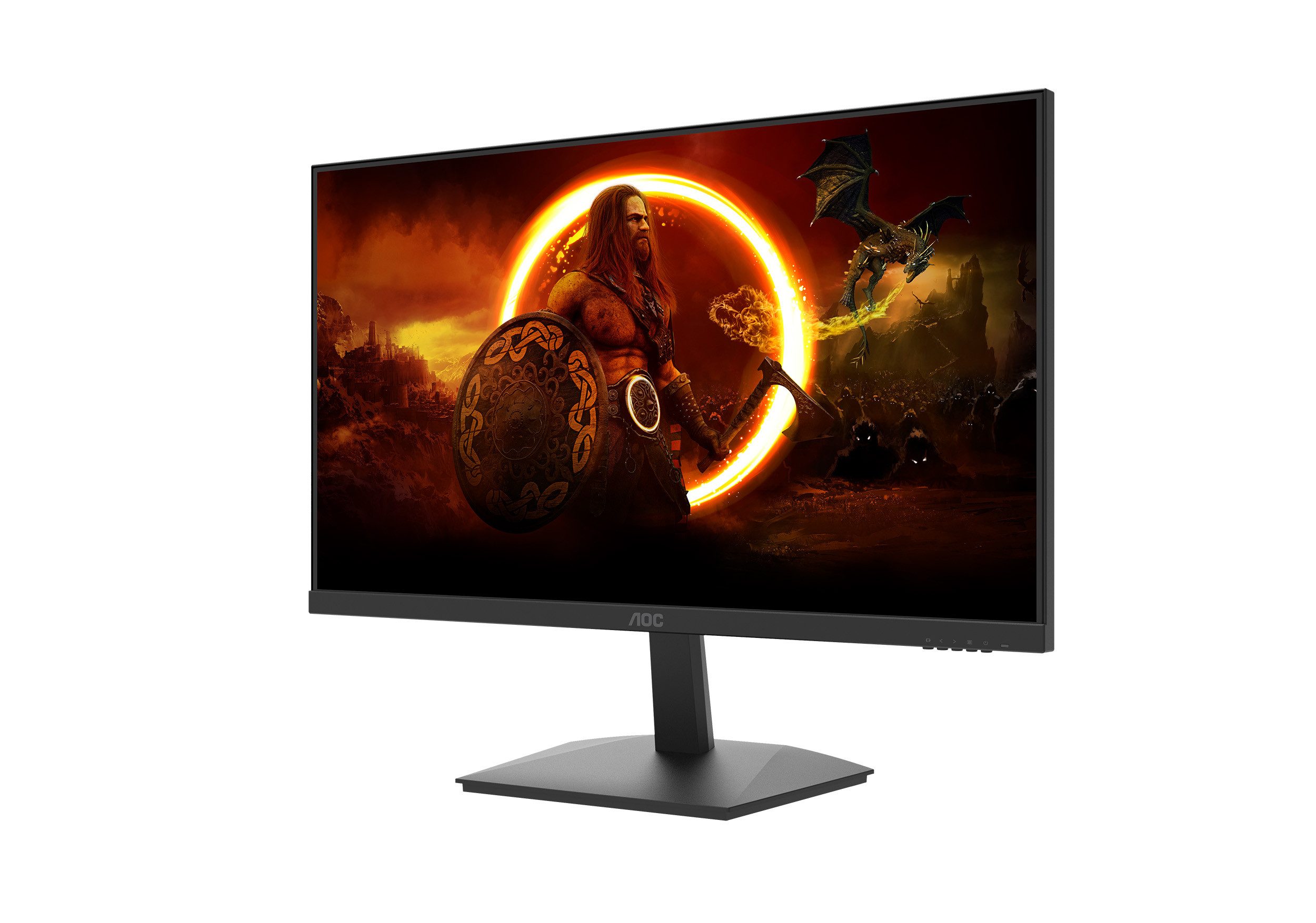 AOC 27G15N2 Gaming-Monitor (68,6 cm/27 ", 1920 x 1080 px, Full HD, 1 ms Reaktionszeit, 180 Hz, VA LED)