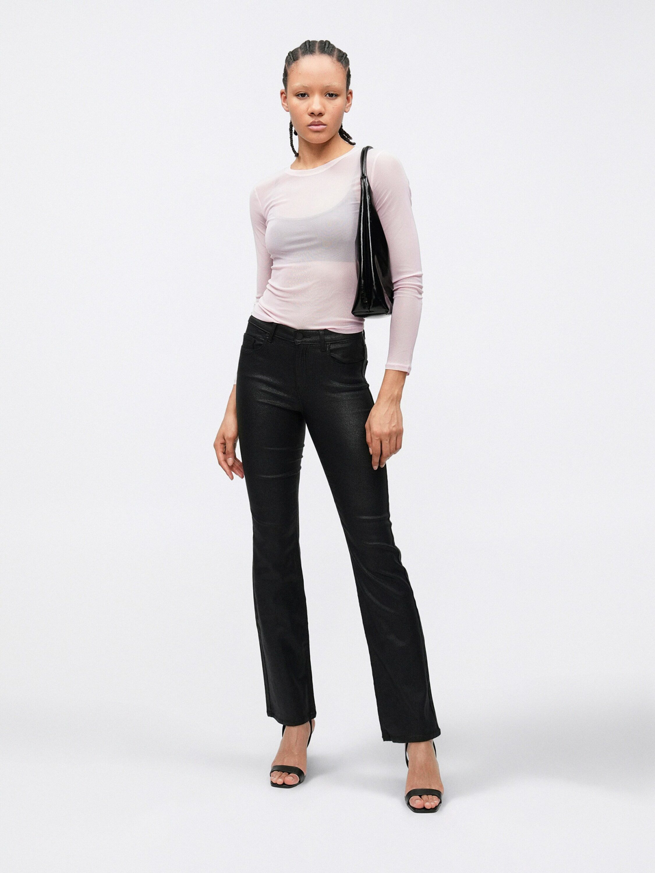 ONLY Stoffhose ONLClare (1-tlg) Plain/ohne Details – Bild 3 von 5