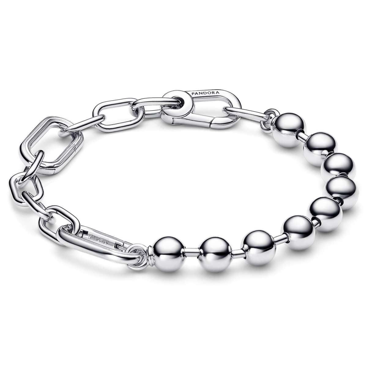 Pandora Silberarmband 592793C00, für Damen Silber Kugeln