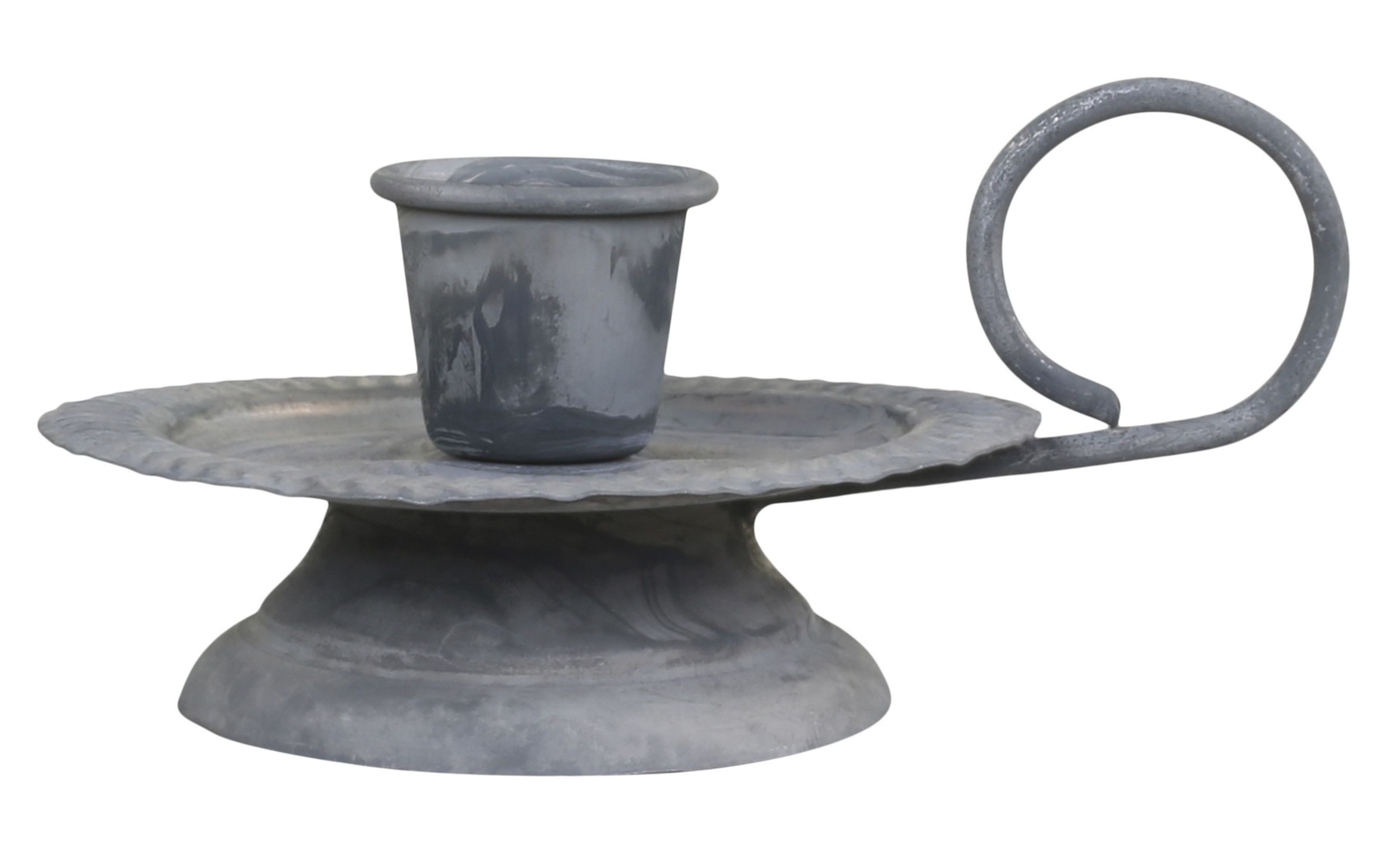 Chic Antique Kerzenhalter Chic Antique - Kerzenständer Kerzenhalter mit Henkel Kammerleuchter