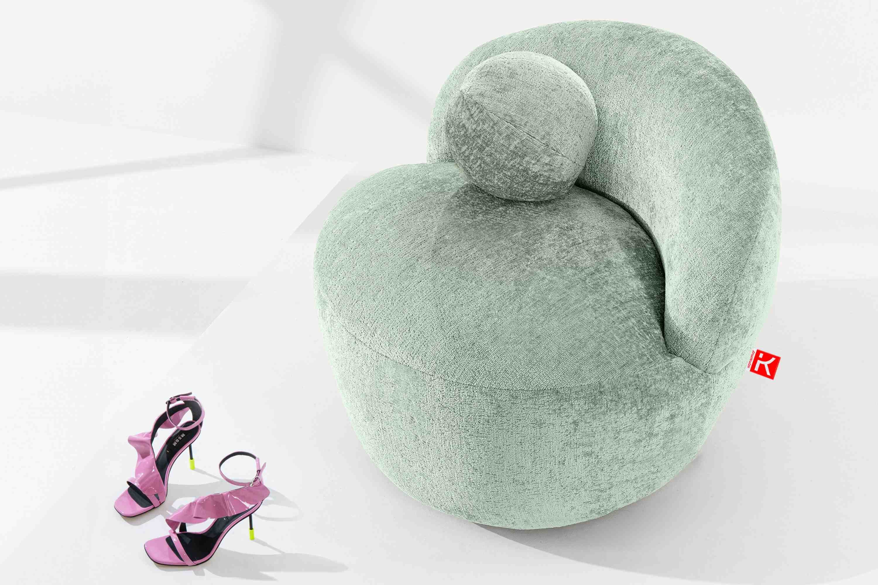 KONSIMO® Cocktailsessel NELUM Modern Sessel, organische günstig online kaufen