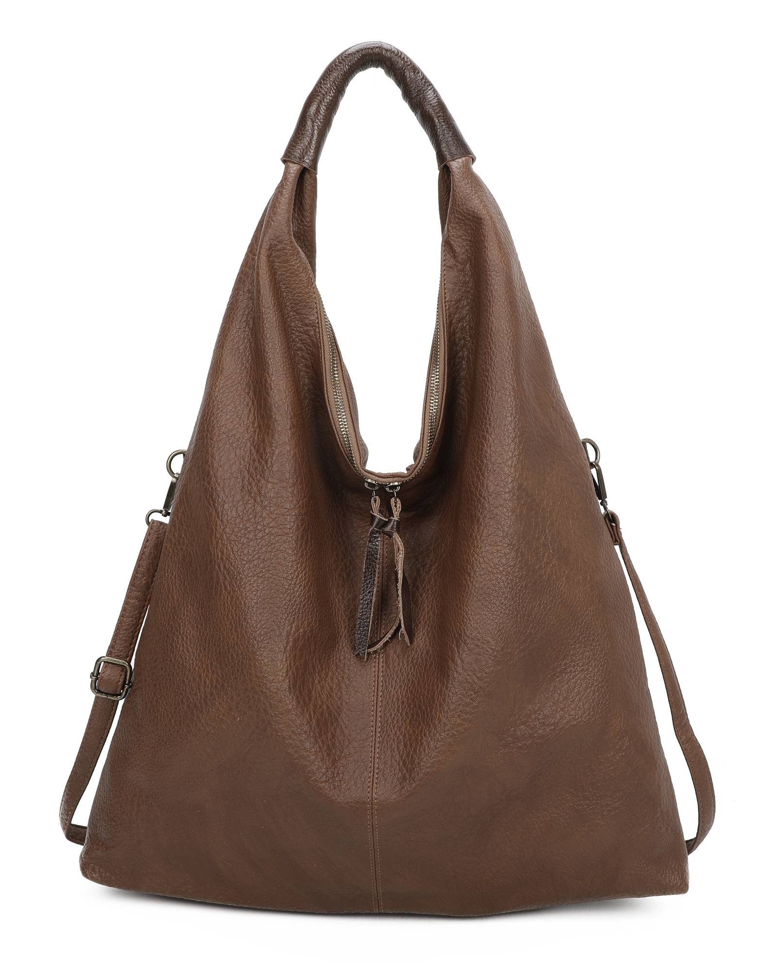 Schultertasche XXL Damen Shopper Tasche Freizeittasche Hobo Bag Weekender Reisetasche