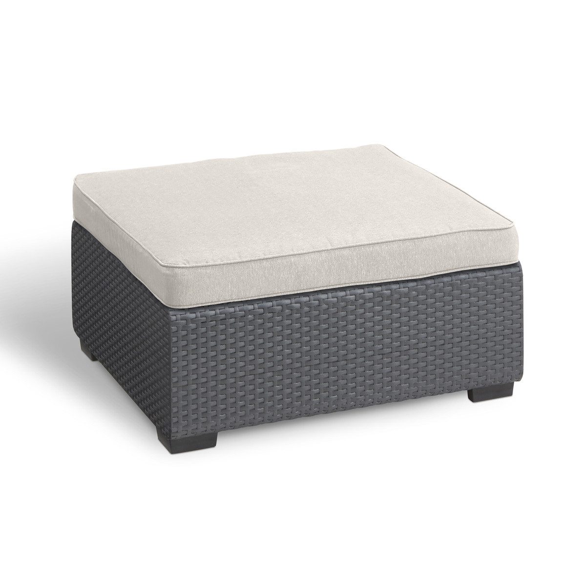 Allibert Gartenlounge-Hocker Salta Hocker mit Sand günstig online kaufen