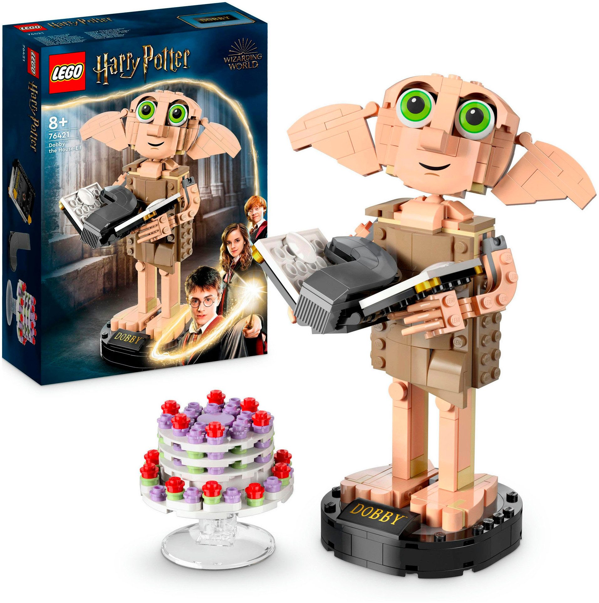 LEGO® Konstruktionsspielsteine Dobby™ der Hauself (76421), LEGO® Harry Potter™, (403 St), Made in Europe