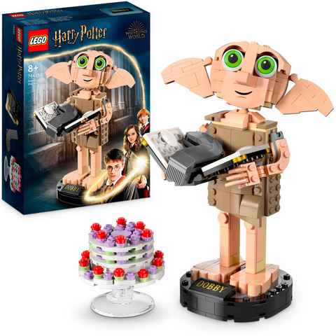 LEGO® Konstruktionsspielsteine Dobby™ der Hauself (76421), LEGO® Harry Potter™, (403 St), Made in Europe
