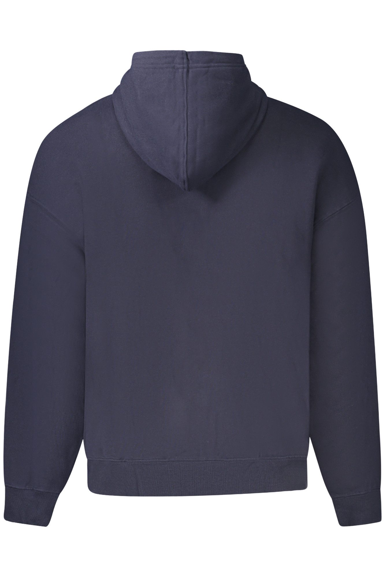 GUESS JEANS Sweatshirt Herren Hoodie Blau - Lange Ärmel, Tasche &