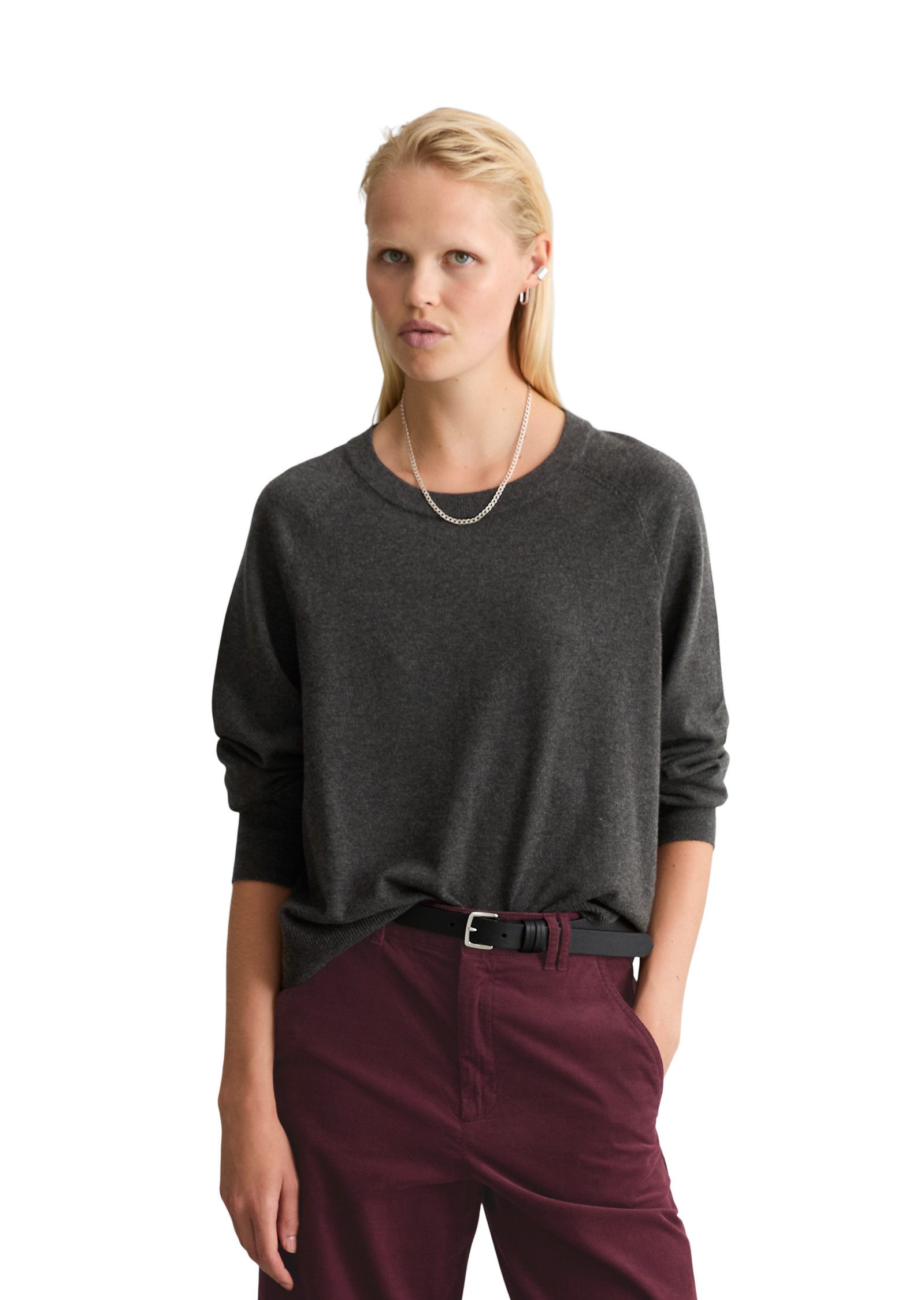 Marc O'Polo DENIM Strickpullover aus Soft Cotton Stretch