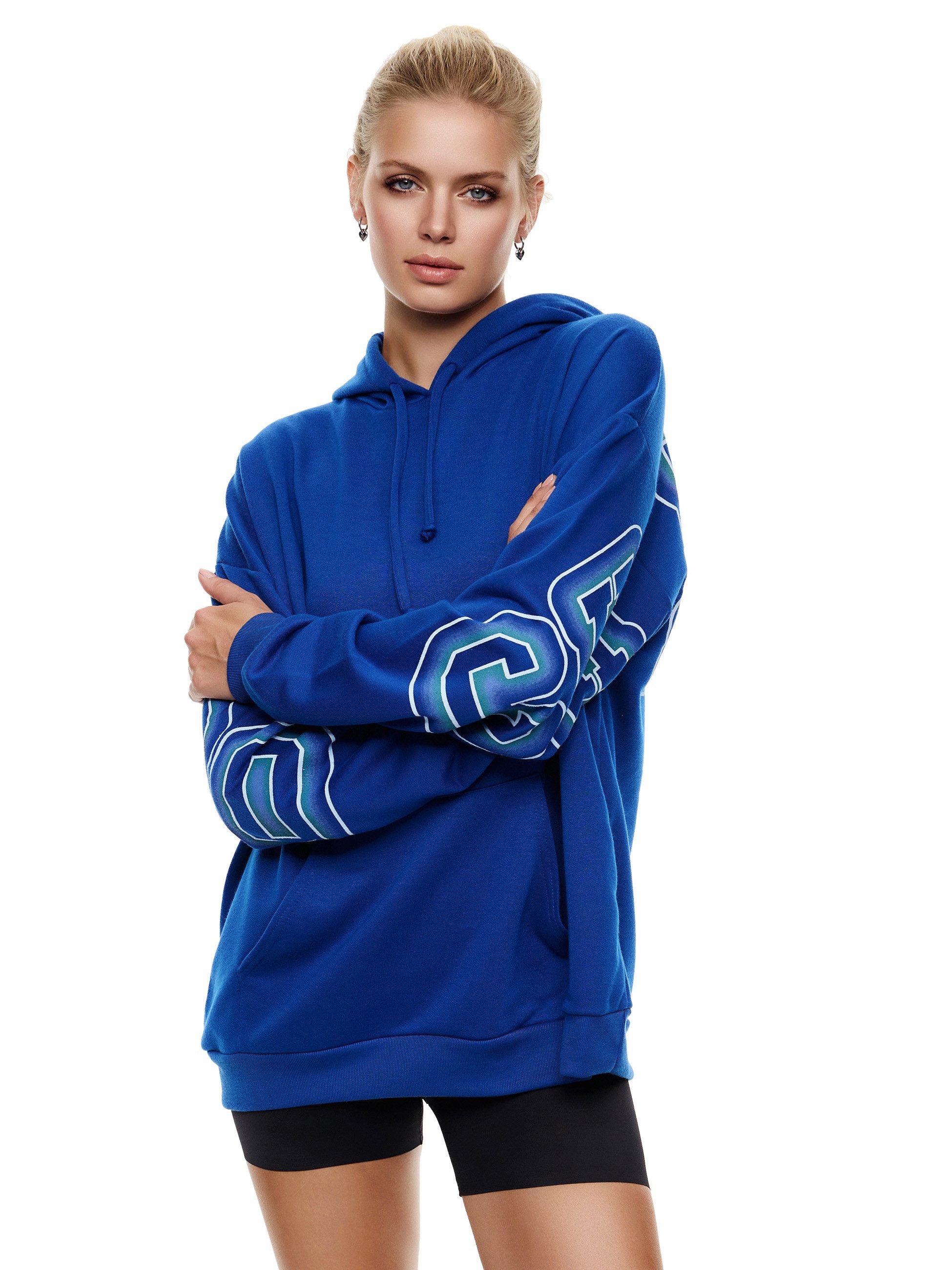 Worldclassca Hoodie Worldclassca Oversized CHICAGO Hoodie günstig online kaufen