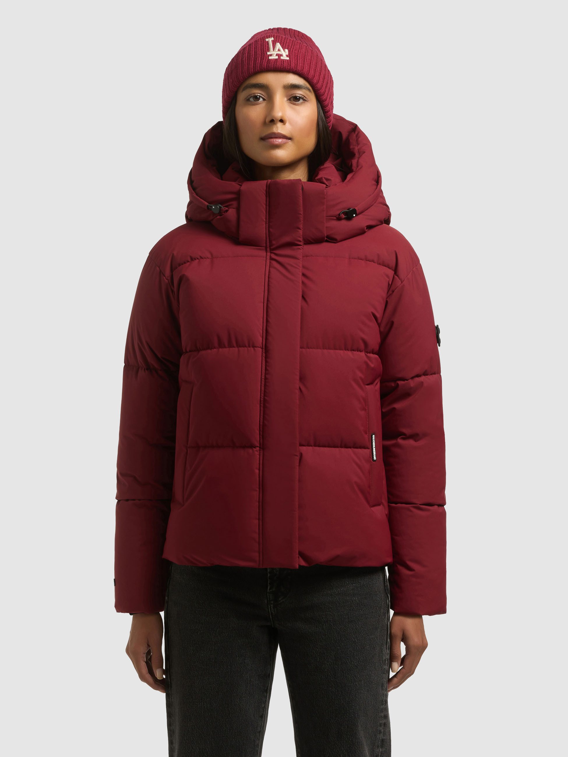 khujo Steppjacke DEVINA3 MATT Taschenbeutel mit Fleece