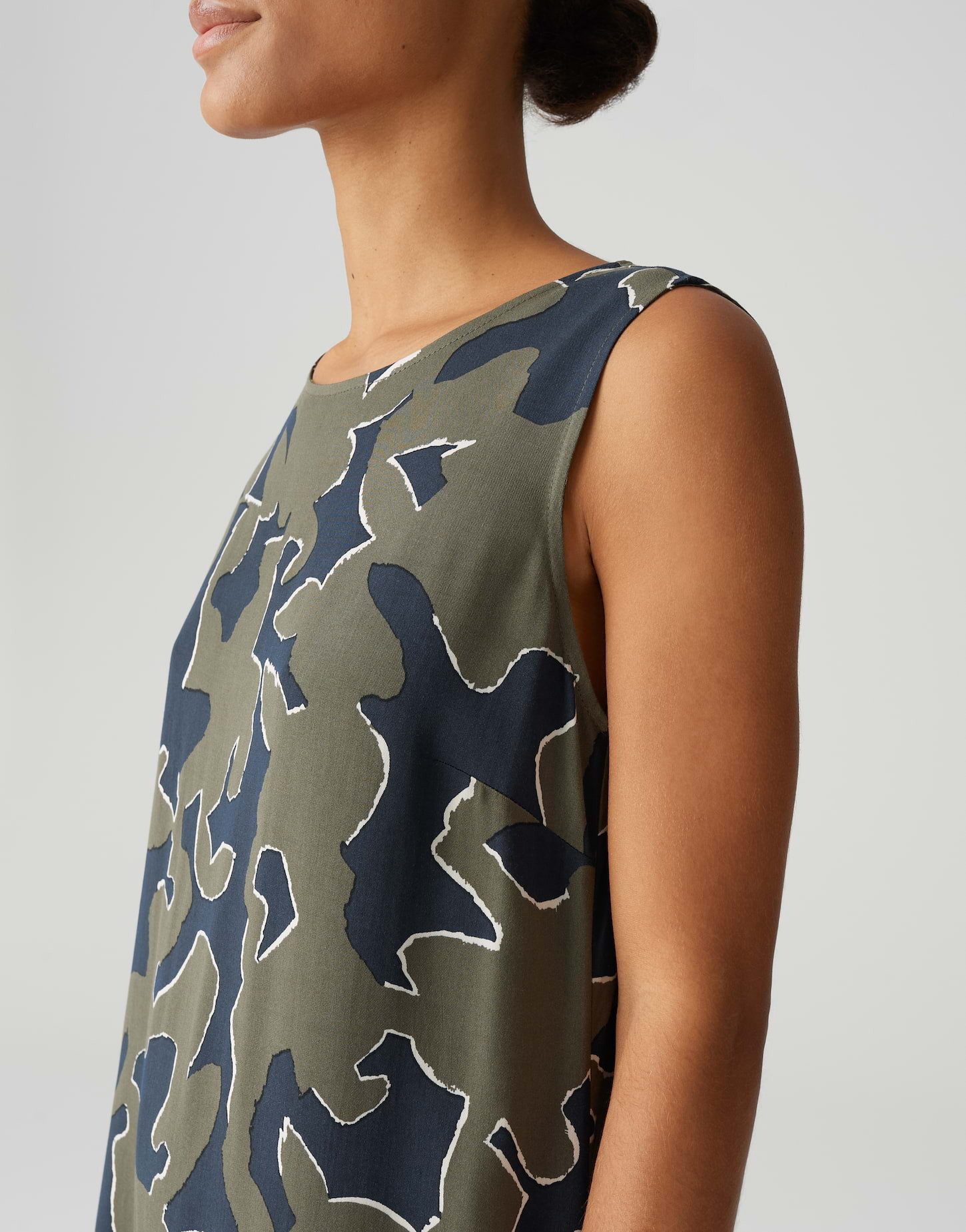 OPUS Trägerkleid WICY WILDFLOWER mit abstraktem Print