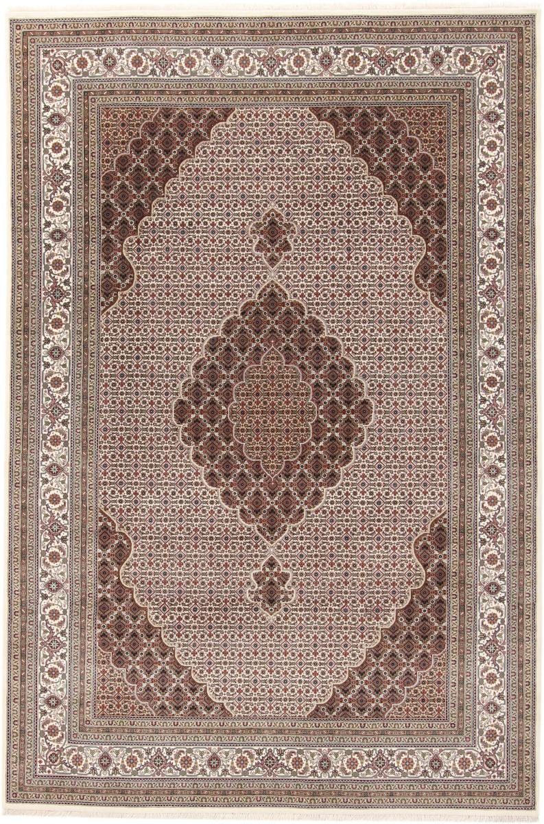 Orientteppich Täbriz Mahi 199x300 Handgeknüpfter Orientteppich, Nain Trading, rechteckig, Höhe: 12 mm